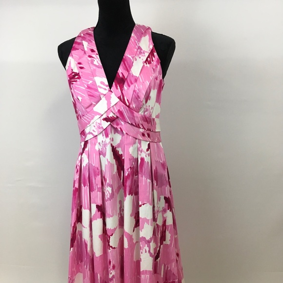 Calvin Klein Dresses & Skirts - Calvin Klein Pink Floral Sleeveless Dress
